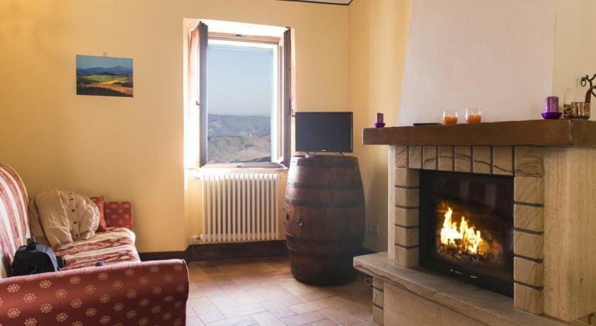 Ferienwohnung Casa Bandino Campiglia dʼOrcia Exterior foto